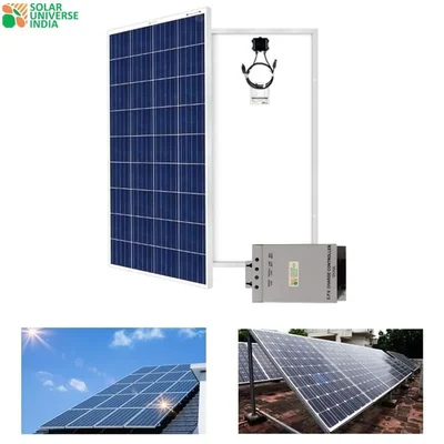 Solar Universe India Combo Set of 160W Solar Panel & 20amp Smart Charge Controller